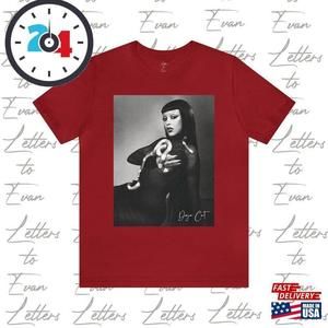 Doja Cat With Snake Tee Shirt Unisex